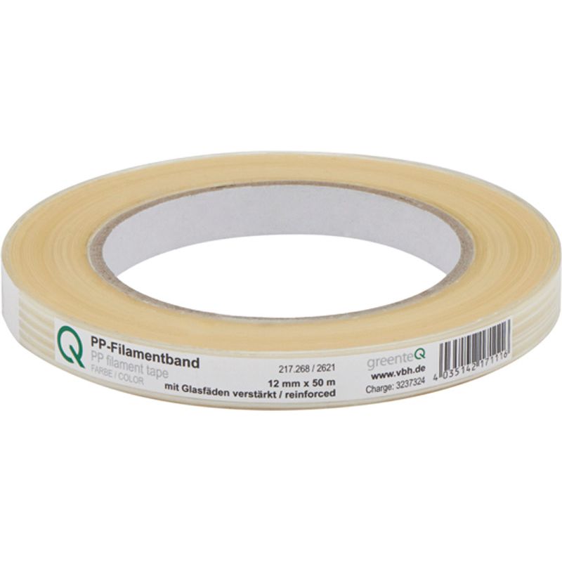 greenteQ PP-Filamentband 12mmx50m Produktbild BIGPIC L