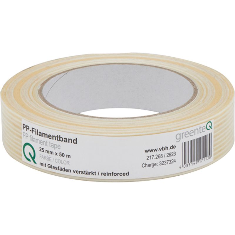 greenteQ PP-Filamentband 25mmx50m Produktbild BIGPIC L