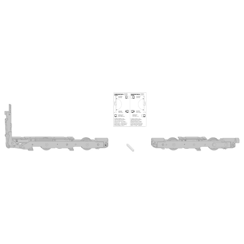 SIEGENIA Grundkarton PORTAL HS 300-HV für Flügel-Element Produktbild BIGPIC L