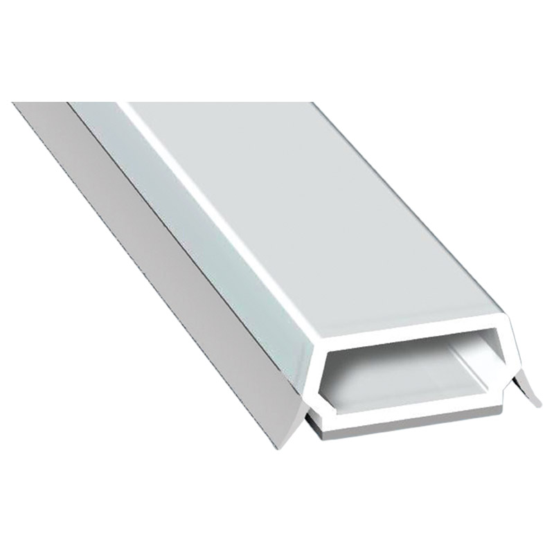 Trapez-Sprosse 23mm SK Lg. 6,00m mit zwei lichtgrauen Weichlippen, VE: 60m Produktbild BIGPIC L