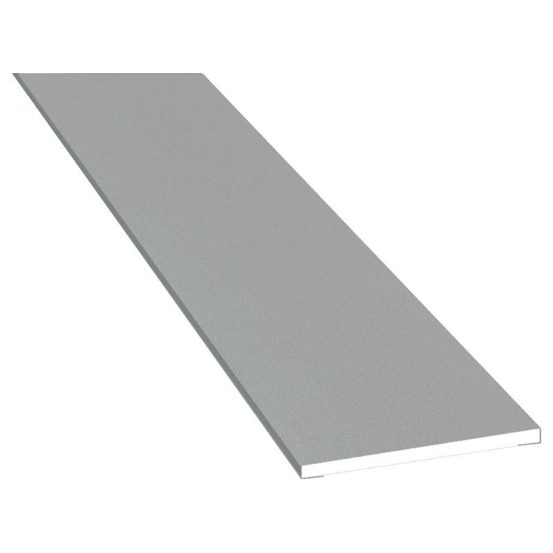 Flachprofil 50x3 mm Lg. 6,00 m foliert 70 0405-083 Signalgrau Glatt Produktbild BIGPIC L