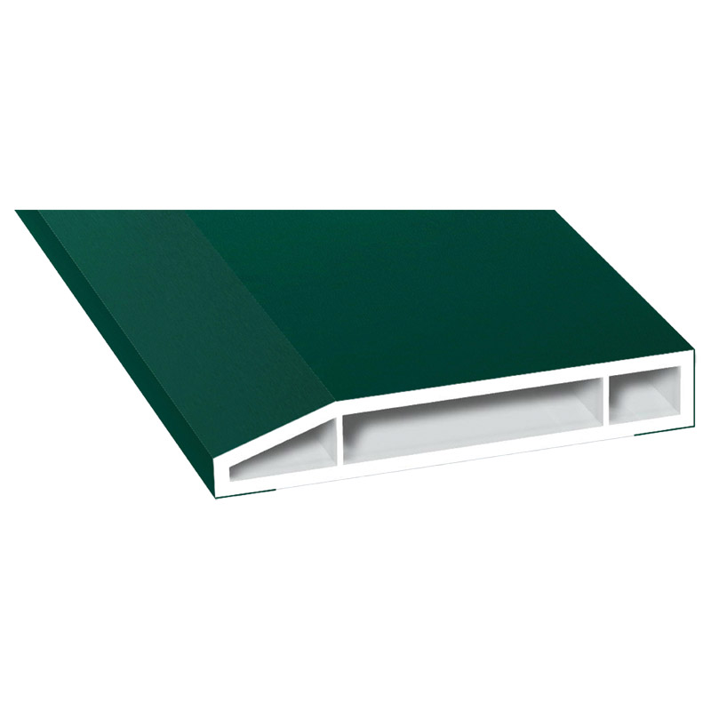 Zierleiste 60x10mm Lg. 6,00m foliert 60 0505-167 Moosgrün Produktbild BIGPIC L