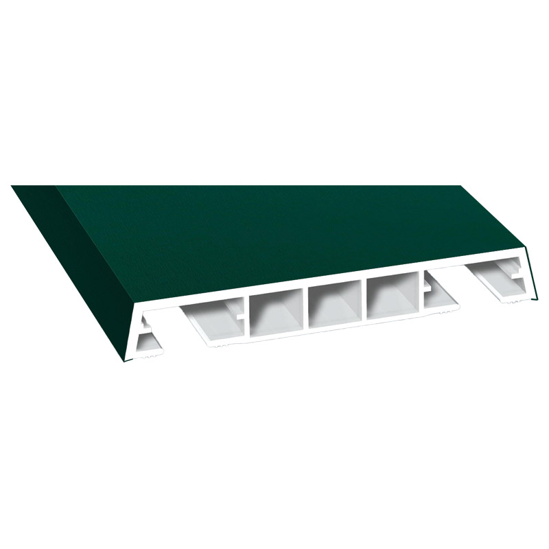 Verkleidungsprofil 85x12mm Lg. 6,00m foliert 60 0505-167 Moosgrün Produktbild BIGPIC L