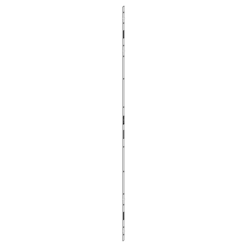 WINKHAUS T-SL F20/92 M2 einteilige Schließleiste für 2 Schwenkhaken Produktbild BIGPIC L