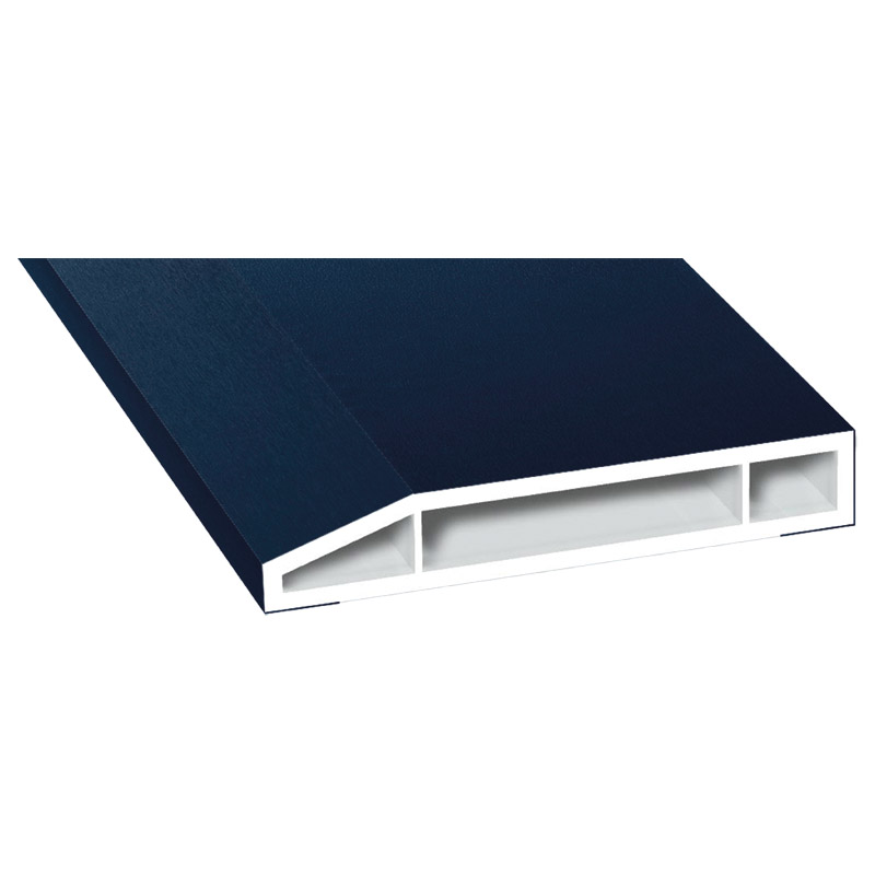 Zierleiste 60x10mm Lg. 6,00m foliert 51 5005-167 Stahlblau Produktbild BIGPIC L
