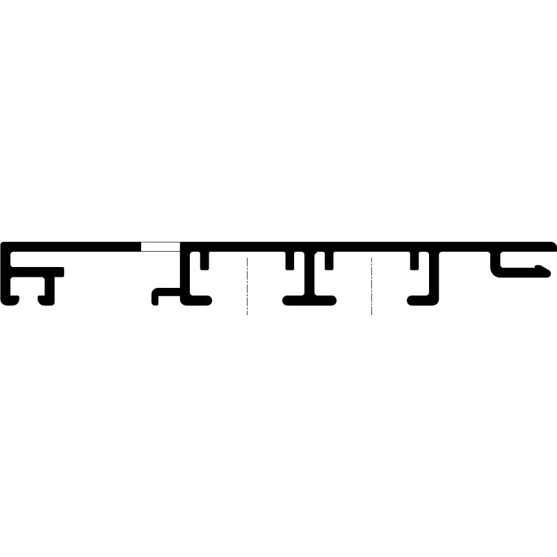 Blendrahmenprofil BR 88.10-SK WA EV1 Produktbild BIGPIC L