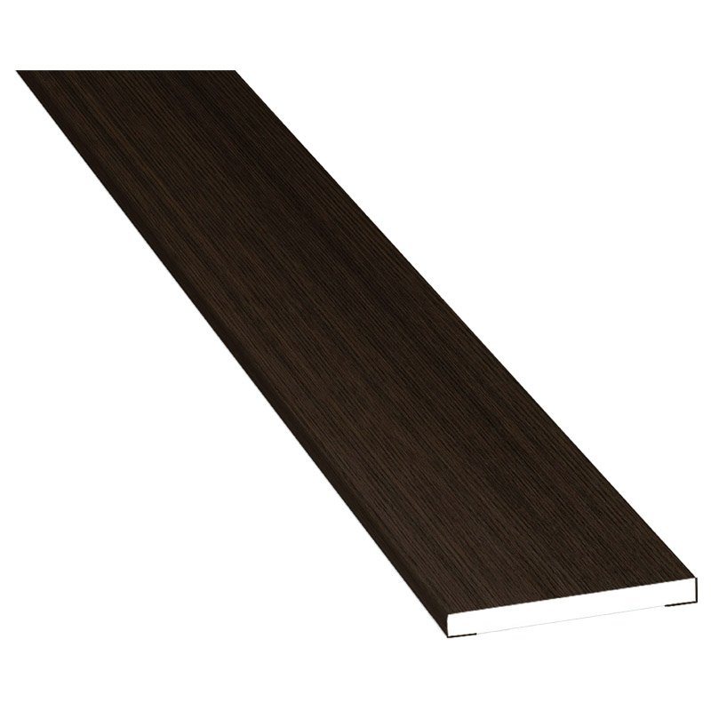 Flachprofil 30x3mm Lg. 6,00m foliert 214 0005-167 Eiche Grau Produktbild BIGPIC L
