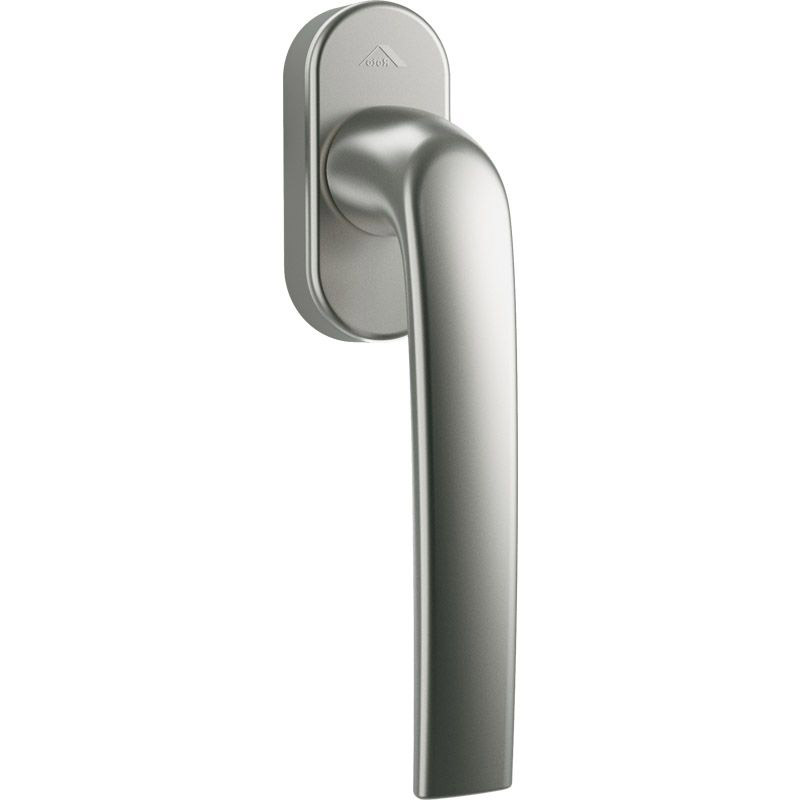 ROTO Fenstergriff SAMBA Alu mit Logo - inkl. Schrauben Produktbild BIGPIC L