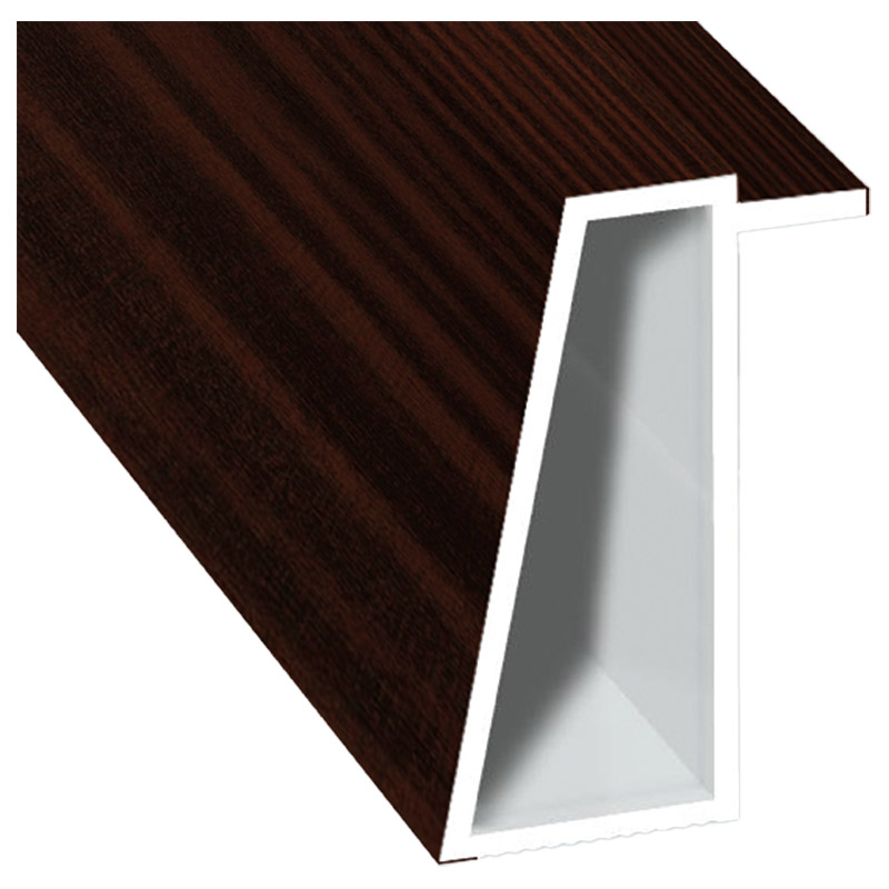 Kammerprofil 16x35 mm Lg. 6,00 m foliert 206 5021-167 Sapeli Produktbild BIGPIC L