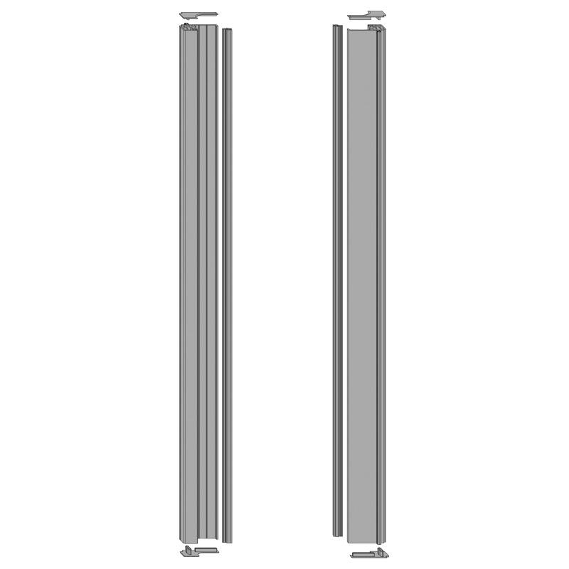 DICHTUNGSSCHIENE C HS RAL9005 K1 Produktbild BIGPIC L