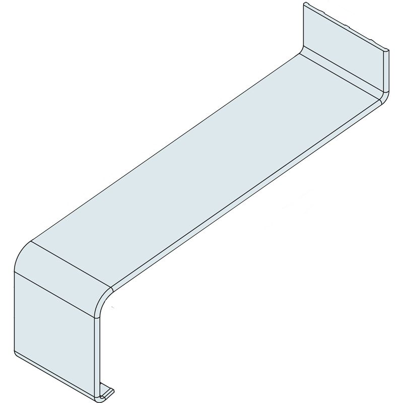 VF250 blank - Aluminium-Längsverbinder ohne Dichtset für VBH250 Produktbild BIGPIC L