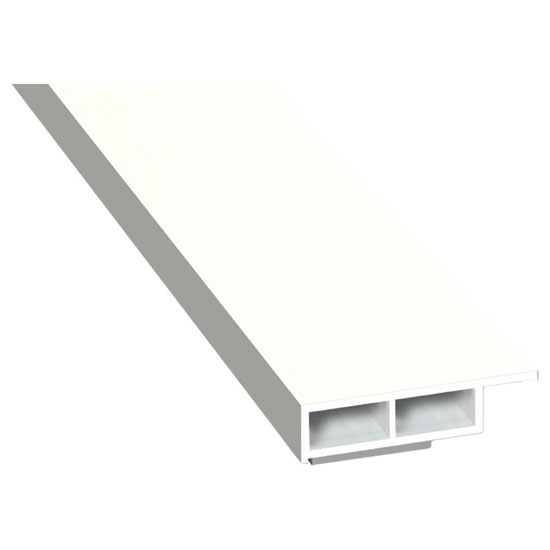 Kammerprofil 30x7 SK K Lg. 6,00 Weiß Genarbt 02.12.91.000014-116801 FX 5205 Produktbild BIGPIC L