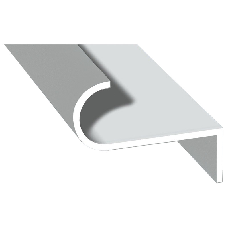 Abrollprofil schraubbar Lg. 6,00m foliert 70 0405-083 Signalgrau Glatt Produktbild BIGPIC L