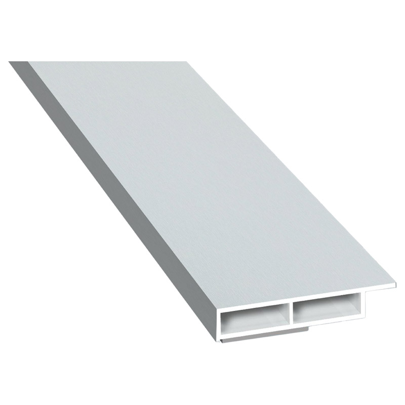 Kammerprofil 40x7mm SK Lg. 6,00m foliert mit Nase 72 5105-167 Lichtgrau Produktbild BIGPIC L