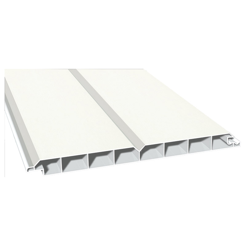 Nut- u. Federprofil 200x17mm Lg. 6,00m foliert, V-Fuge 456 5053 Altweiß Produktbild BIGPIC L