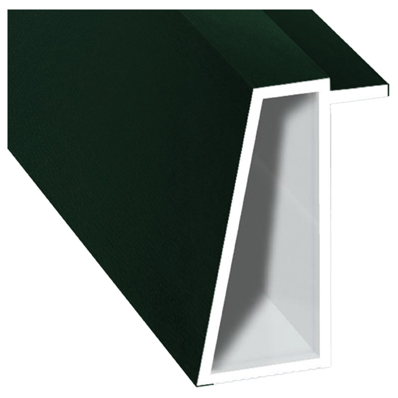 Kammerprofil 16x35mm Lg. 6,00m foliert 61 2505-167 Dunkelgrün Produktbild BIGPIC L