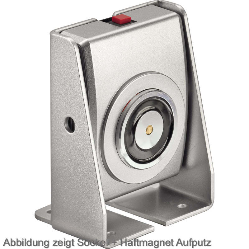 GEZE Sockel für Türhaftmagnet Aufputz Produktbild BIGPIC L