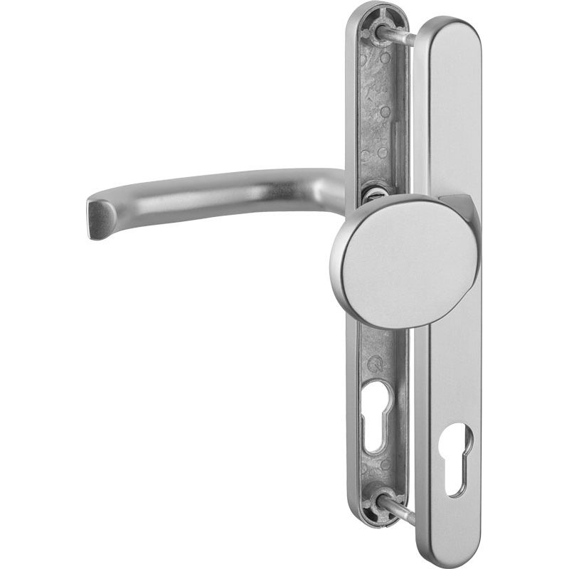 greenteQ Schmalrahmenwechselgarnitur DG28.S216.AL.SSWK PZ 92 Produktbild BIGPIC L