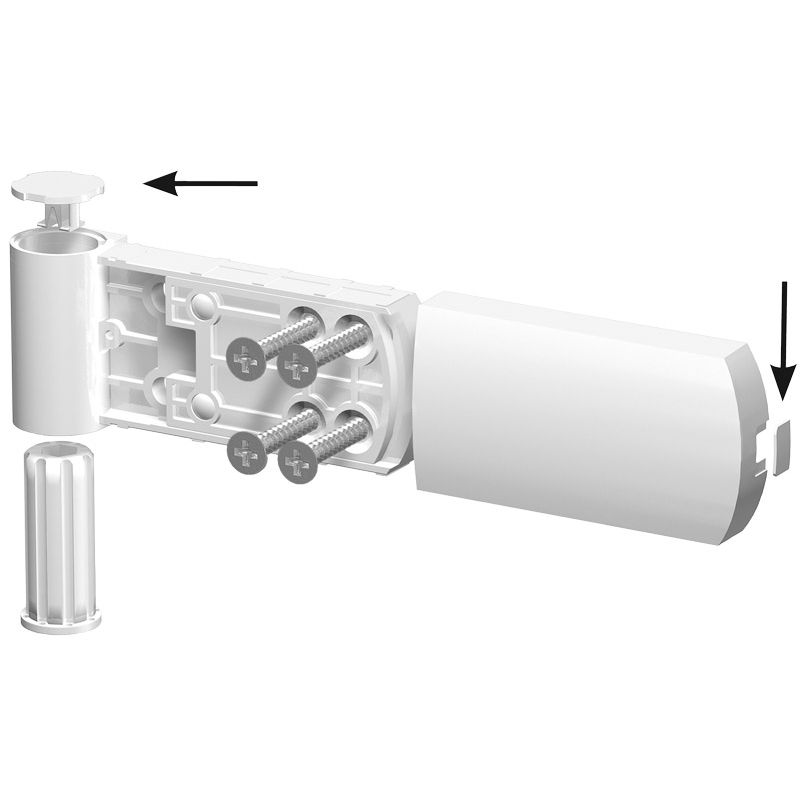ROTO DoorLine Abdeckkappenset PS Produktbild BIGPIC L