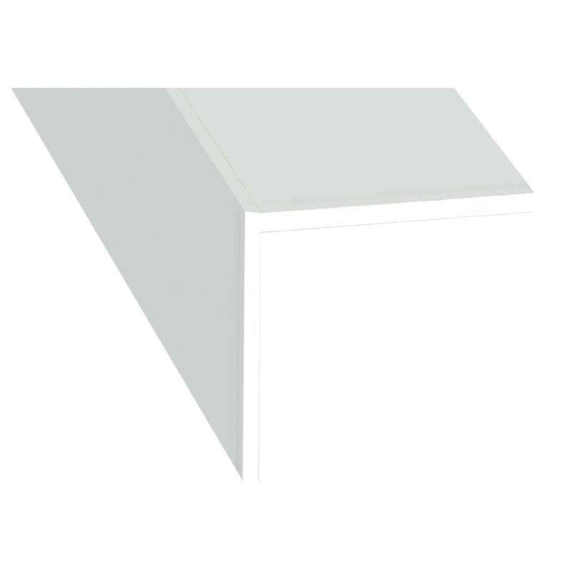 Winkelprofil 30x30x2mm Lg. 6,00m Salamander Weiß, VE: 60m Produktbild BIGPIC L