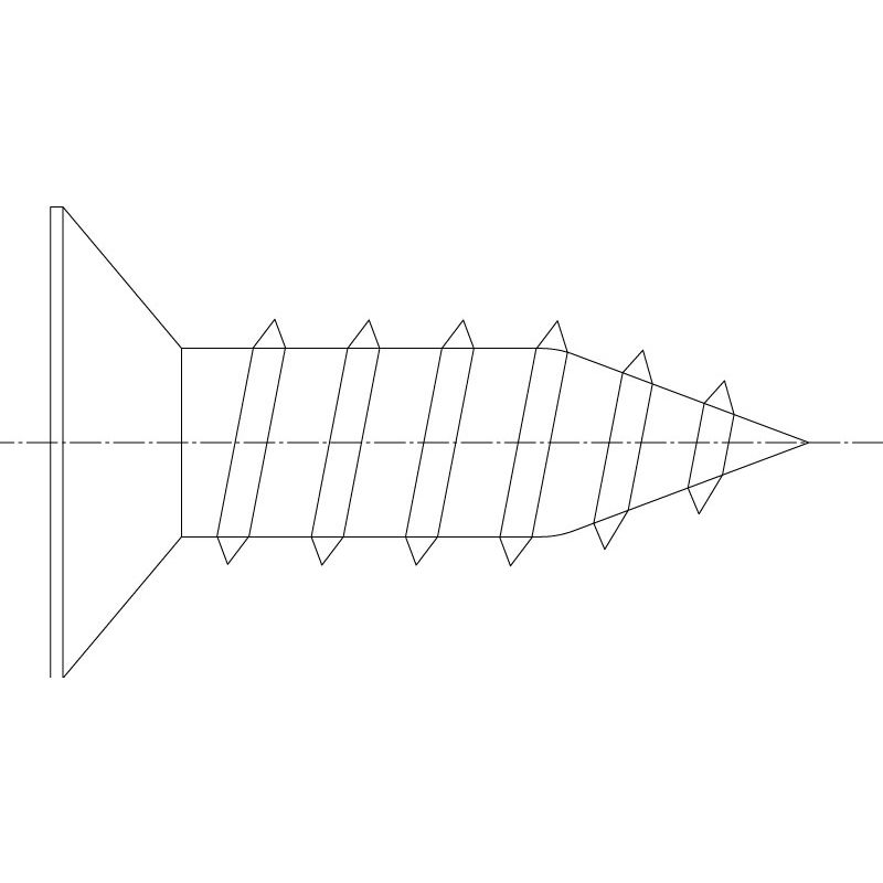 Senkblechschraube 4,2x13 mm V2A Produktbild BIGPIC L