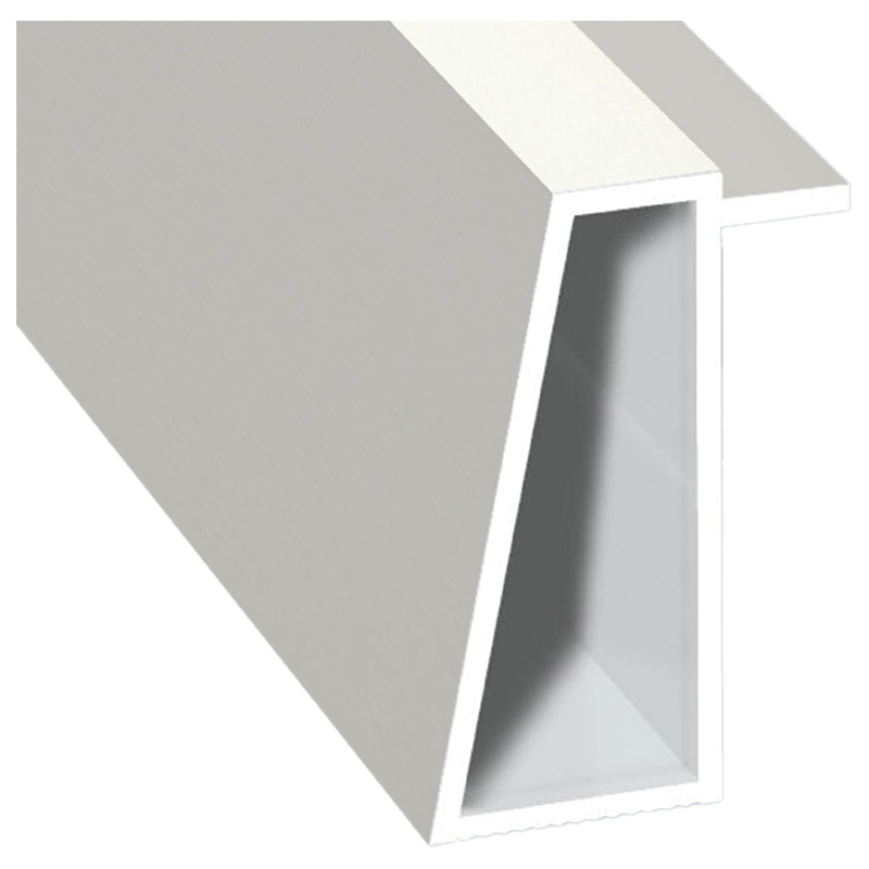 Kammerprofil 16x35 mm Lg. 6,00 m foliert 456 5053 Altweiß Produktbild BIGPIC L