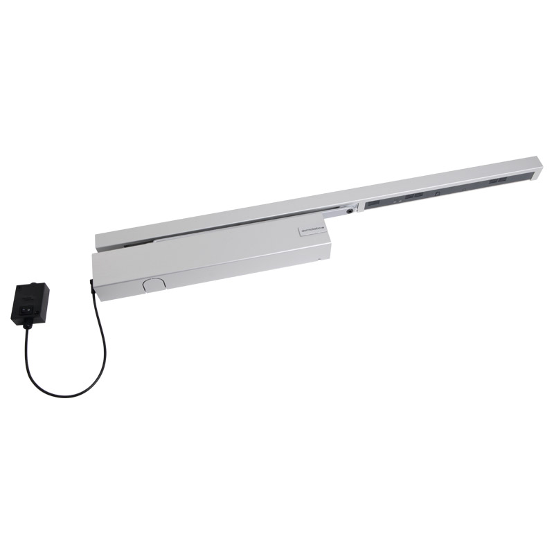 DORMAKABA Türschliesser TS 99 FLR-K im Contur Design mit Gleitschiene Produktbild BIGPIC L