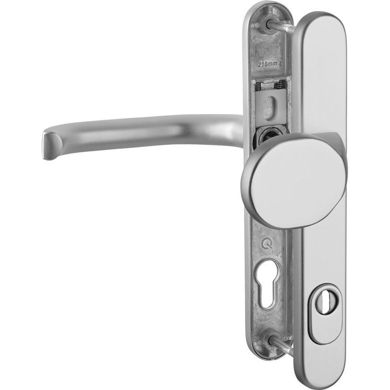 greenteQ Schmalrahmenwechselgarnitur DG58.S216.ZA.AL.SSWK. PZ 92 Produktbild BIGPIC L