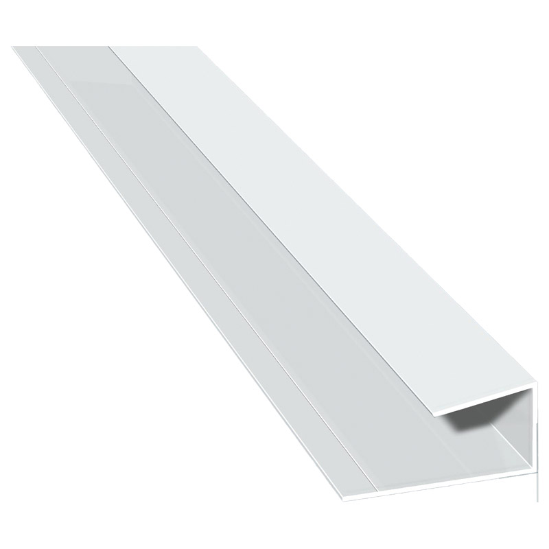 U-Profil 34x21x24mm Lg. 6,00m foliert 72 5105-167 Lichtgrau Produktbild BIGPIC L