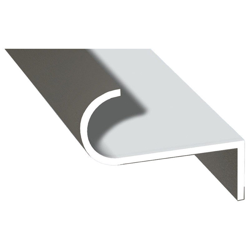 Abrollprofil schraubbar Lg. 6,00m foliert 70 3905-167 Quarzgrau Produktbild BIGPIC L