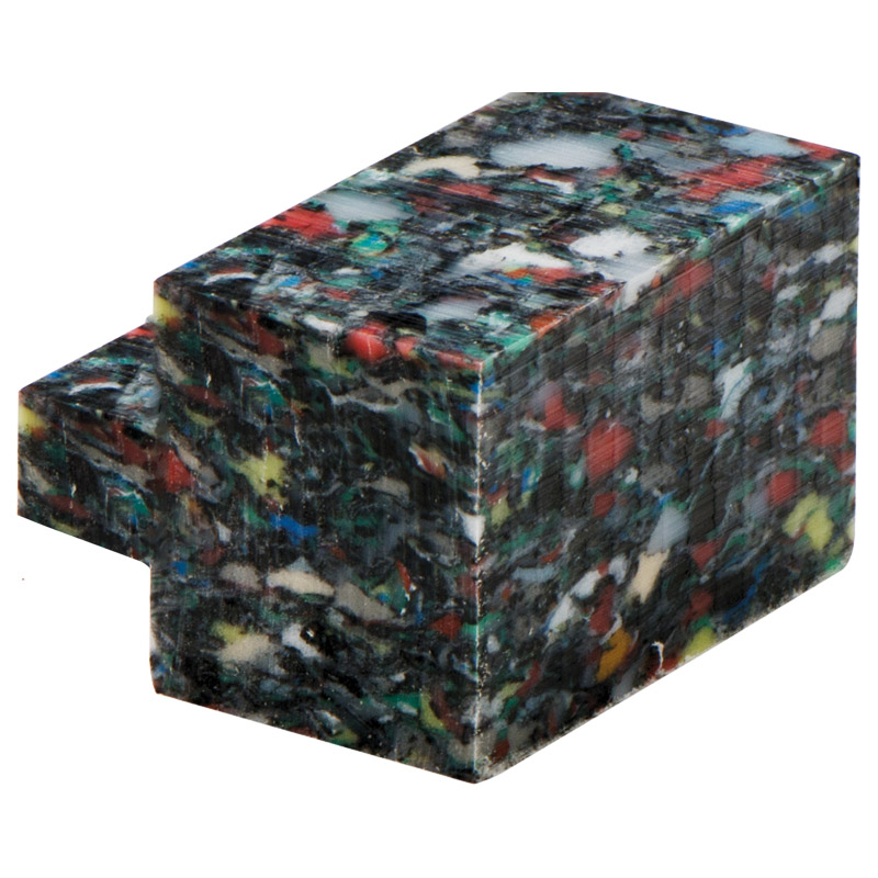 greenteQ Füllstück 23x47x1000 mm m.Steg Gealan Produktbild BIGPIC L