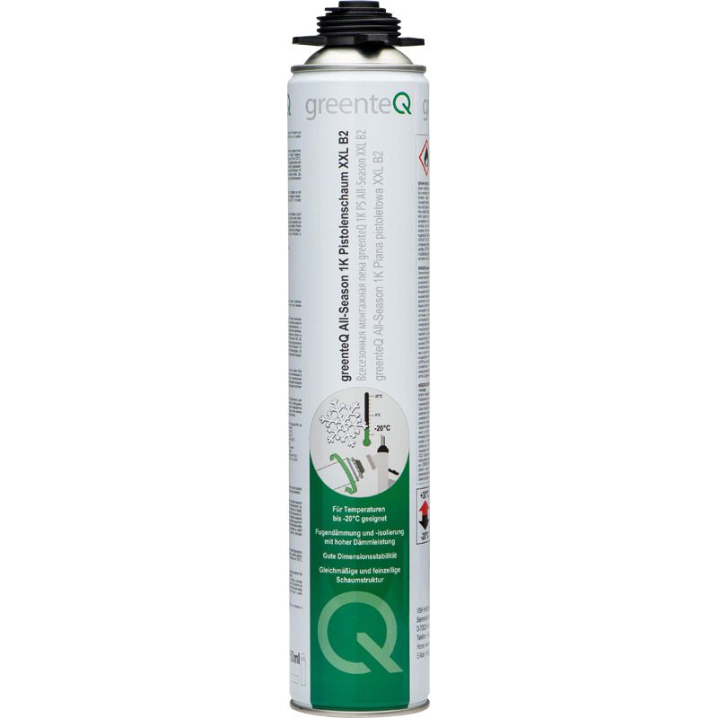 greenteQ All-Season 1K Pistolenschaum XXL B2 750 m.PDR Produktbild BIGPIC L
