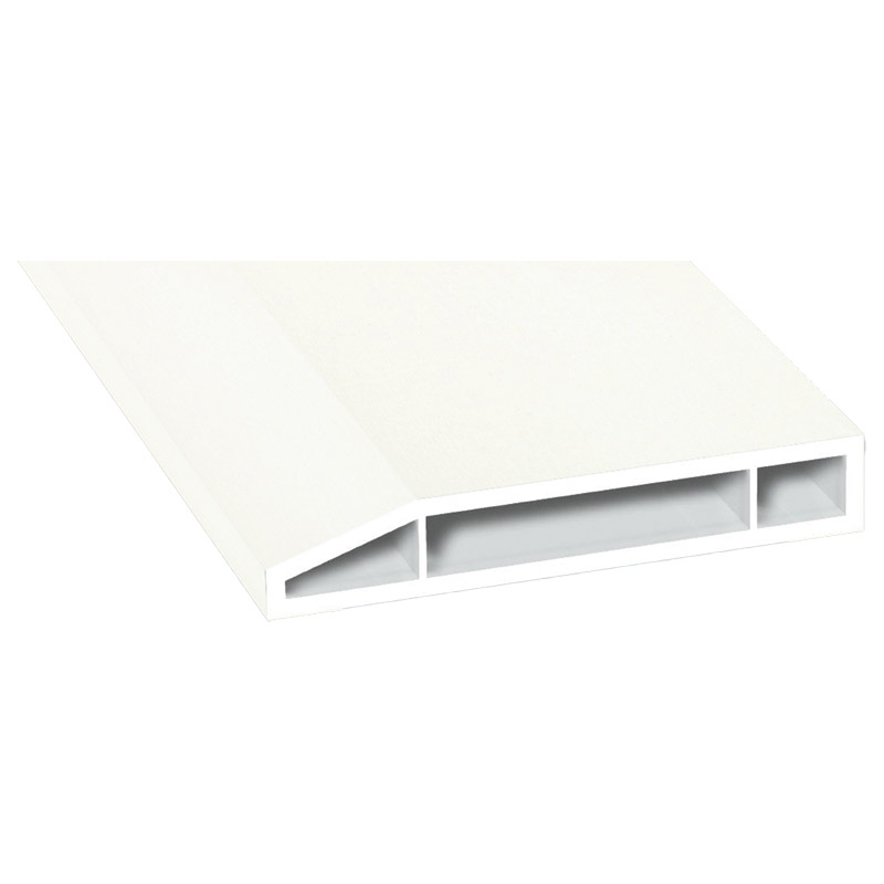 Zierleiste 60x10mm Lg. 6,00m foliert 456 5053 Altweiß Produktbild BIGPIC L