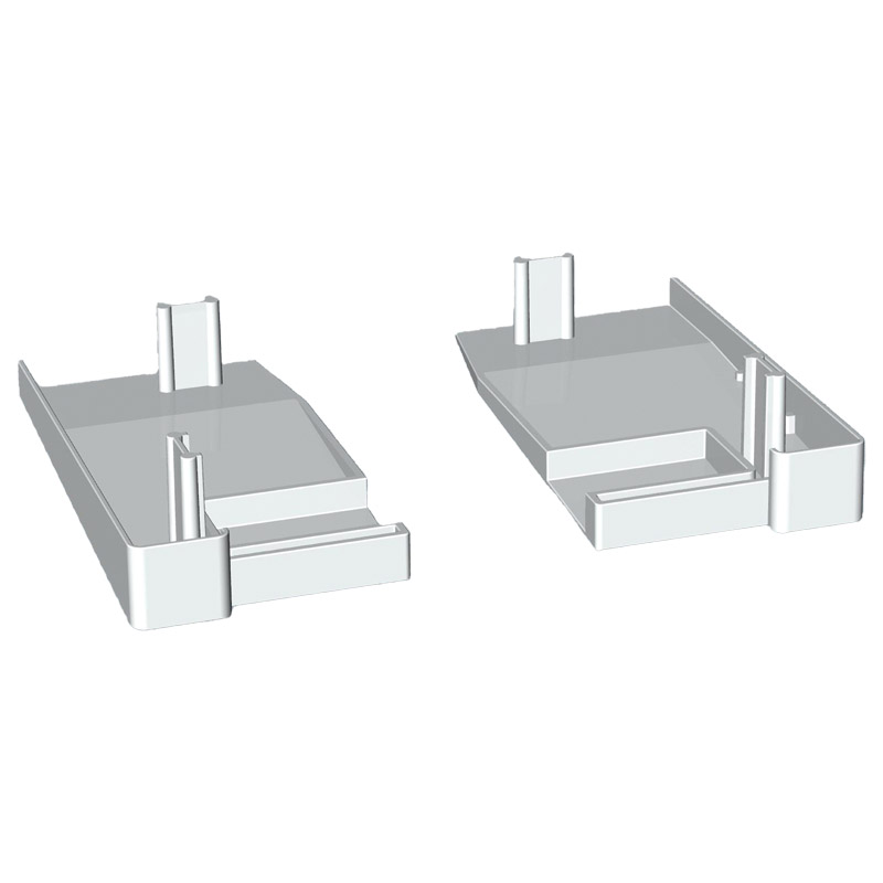 Abschlusskappen für RF 973/933 Weiß, VE: 50 Paar Produktbild BIGPIC L