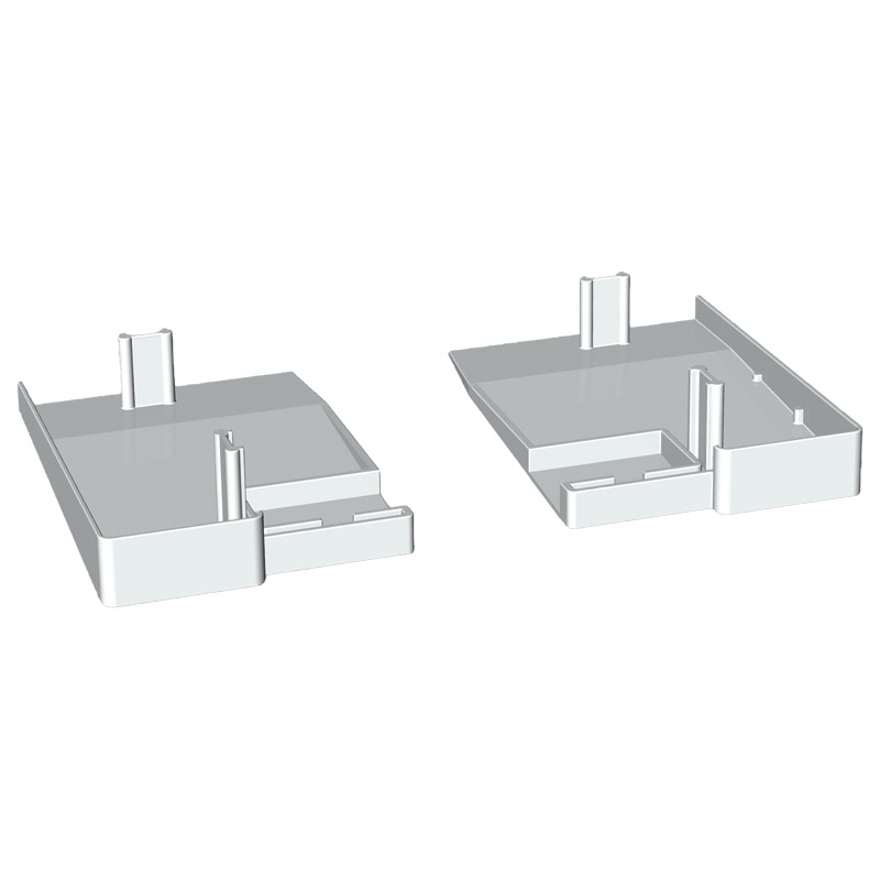 Abschlusskappen für RF 976/933 Weiß, VE: 50 Paar Produktbild BIGPIC L