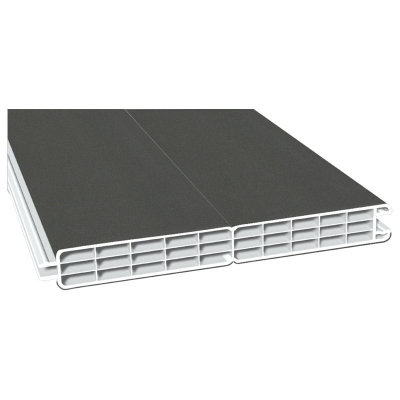 Nut- u. Federprofil 200x24mm Lg. 6,00m zweiseitig foliert 436 1014 Alux DB 703 Produktbild BIGPIC L