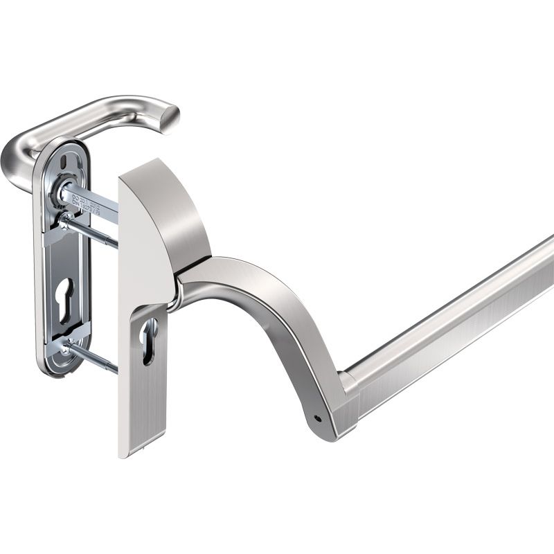 ECO Pushbar-Set EPN 900 III mit Kurzschild Funktion B Produktbild BIGPIC L