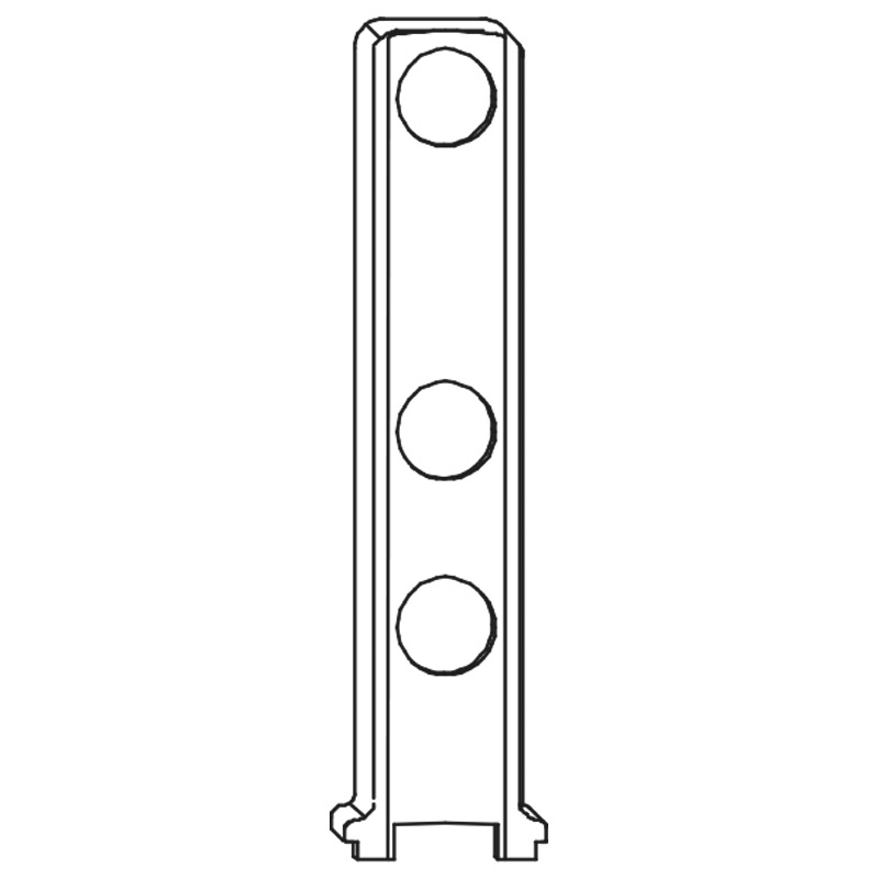 ABDECKKAPPE EL O RAL9003 Produktbild BIGPIC L