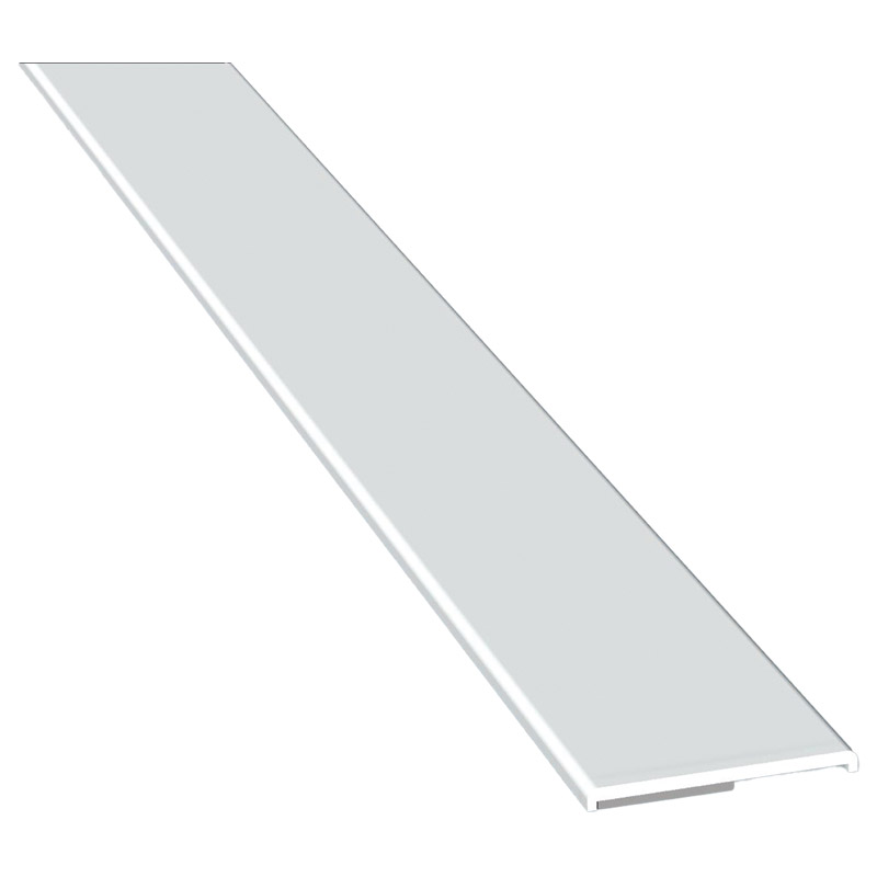 Flachprofil 30x2,5/1,5mm SK Lg. 6,00m Weiß, VE: 60m Produktbild BIGPIC L