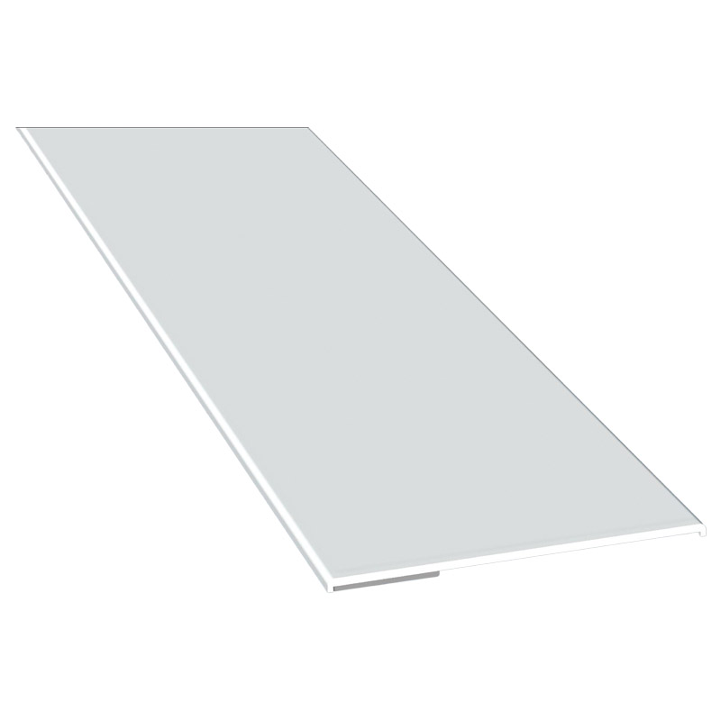 Flachprofil 70x2,5/1,5mm SK Lg. 6,00m Weiß, VE: 60m Produktbild BIGPIC L