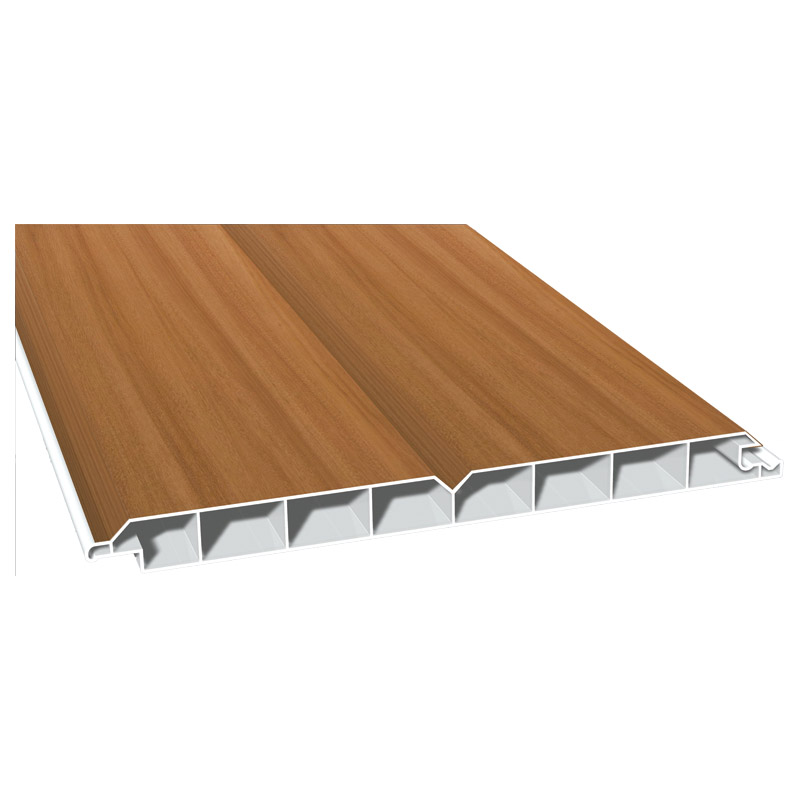 Nut- u. Federprofil 200x17mm Lg. 6,00m foliert, V-Fuge 49198 Indian Produktbild BIGPIC L