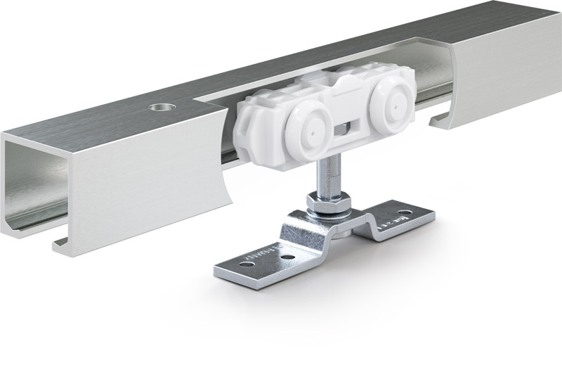 GEZE Schiebetürbeschlag Rollan 40 NT Produktbild BIGPIC L