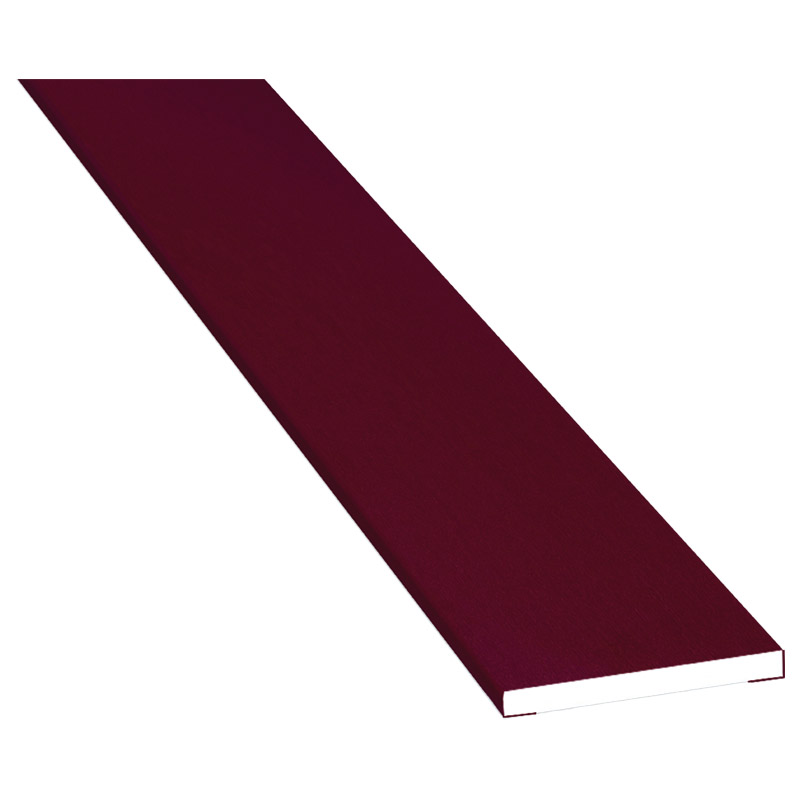 Flachprofil 30x3mm Lg. 6,00m foliert 300505-167 Weinrot Produktbild BIGPIC L