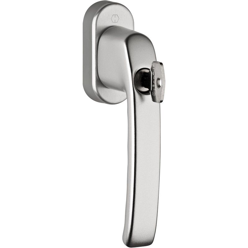 HOPPE Fenstergriff STUTTGART 0600S/US952 100NM Secustik® - inkl. Schrauben Produktbild BIGPIC L