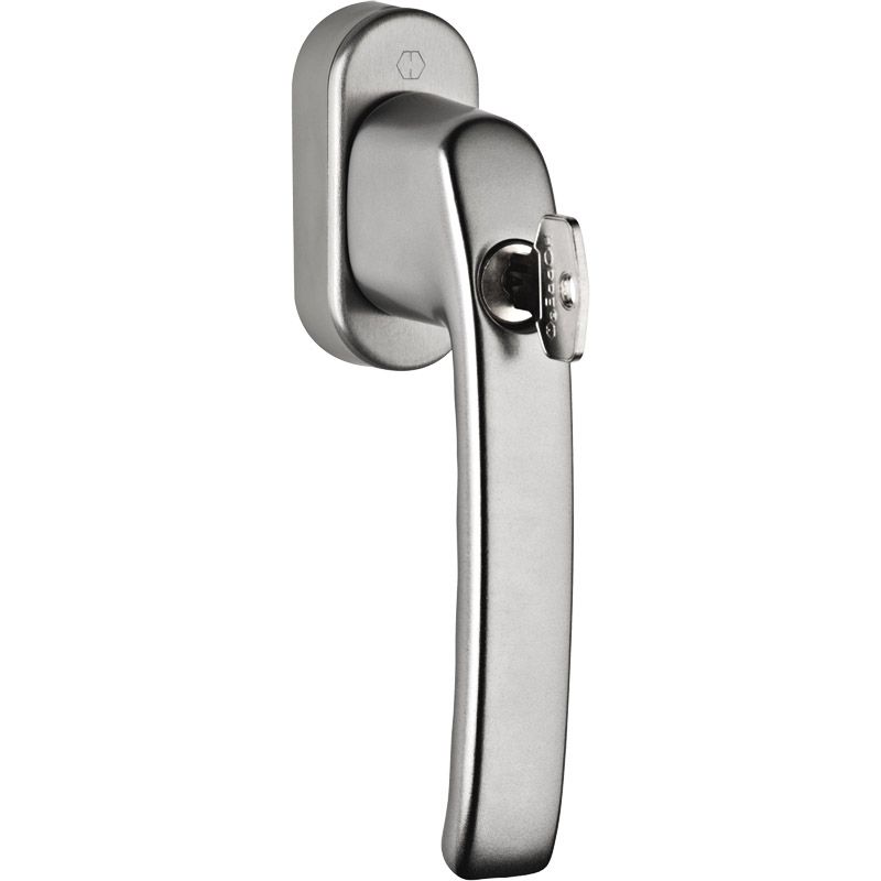 HOPPE Fenstergriff STUTTGART 0600S/US952 100NM Secustik® - inkl. Schrauben Produktbild BIGPIC L