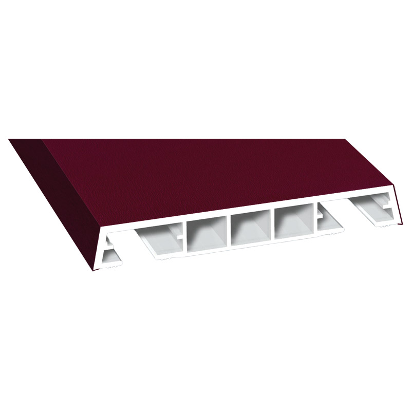 Verkleidungsprofil 85x12mm Lg. 6,00m foliert 300505-167 Weinrot Produktbild BIGPIC L