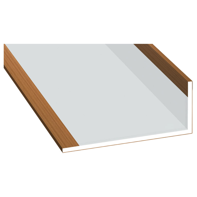 Winkelprofil 25x60x2,5mm Lg. 6,00m Außen foliert 49198 Indian Produktbild BIGPIC L