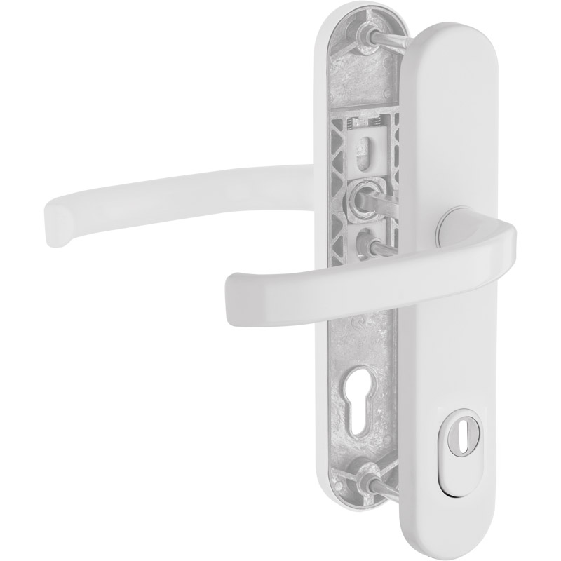 greenteQ Haustür-Halbgarnitur DG 48.S216.ZA.AL.NS.AU PZ 92 Produktbild BIGPIC L