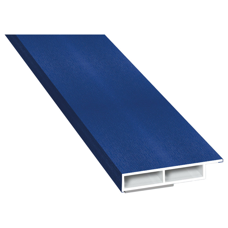 Kammerprofil 40x7 mm SK Lg. 6,00 m foliert mit Nase 50 0205-167 Ultramarinblau Produktbild BIGPIC L