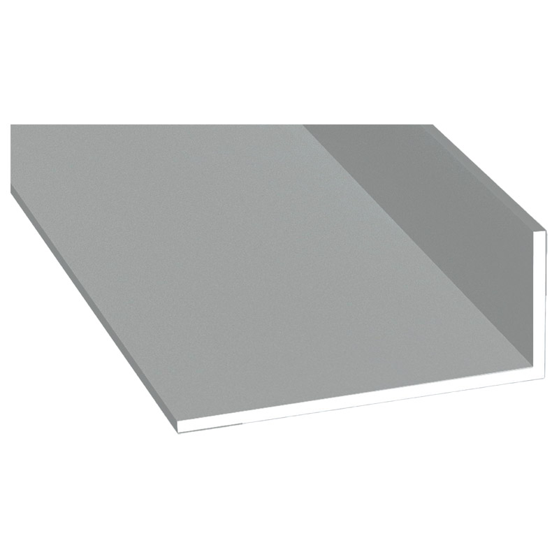 Winkelprofil 25x60x2,5mm Lg. 6,00m foliert 70 0405-083 Signalgrau Glatt Produktbild BIGPIC L